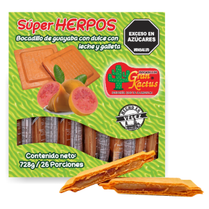 BOCADILLO GALLETA HERPOS X 26 UND X 728GR