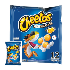 BOLIQUESO CHEETOS DISPLAY X 12 UND X 20 GRS (240 GRS)