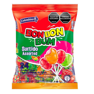 BOM BOM BUM BOLSA X 24 UNDS (MIX) x456g