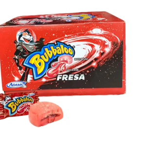 CHICLETS BUBBALOO FRESA X 47 UNDS X 240 GRS