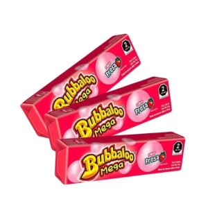 CHICLETS BUBBALOO MEGA FRESA X 39GRS