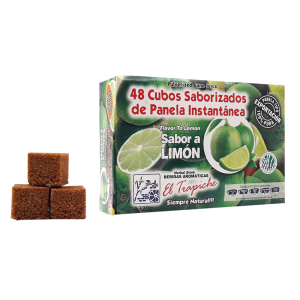 CUBOS DE PANELA LIMÓN X 48 X 320 GRS