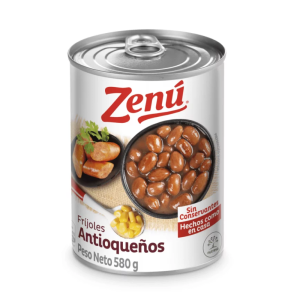 FRIJOL ANTIOQUEÑO EN LATA ZENU X 580 GRS