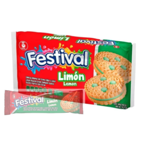 GALLETA FESTIVAL LIMÓN X 600 GRS (12X6)