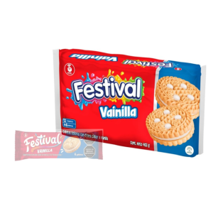 GALLETA FESTIVAL VAINILLA X 600 GRS (12X6)