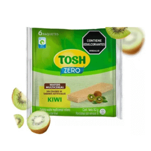 GALLETA TOSH WAFER MULTICEREAL KIWI X 162 GR