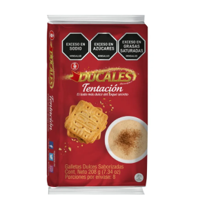 GALLETAS DUCALES TENTACION X 208 GRS