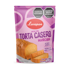 MEZCLA TORTA CASERA MANTECADA LEVAPAN X 450 GR