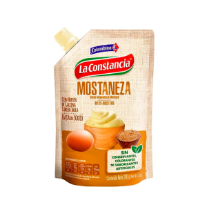 SALSA MOSTANEZA X 200 GR DOY PACK
