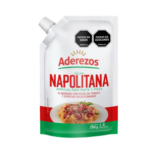SALSA NAPOLITANA ADEREZOS X 200 GR DOY PACK
