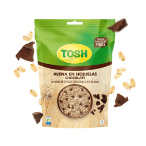 TOSH AVENA EN HOJUELAS CON CHOCOLATE X 300 GR