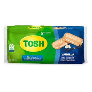 TOSH CREMADAS VAINILLA X 144 GRS