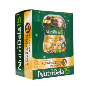 TRATAMIENTO NUTRIBELA DISPLAY X 12 SOBRES X 24 ML (REPARACION INTENSIVA)